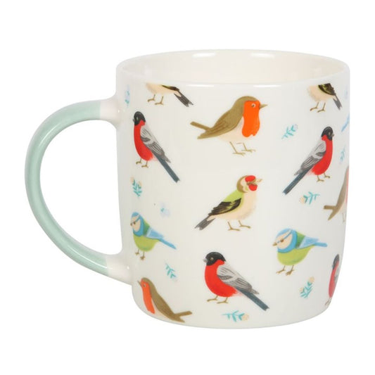 British Garden Birds Ceramic Mug N/A