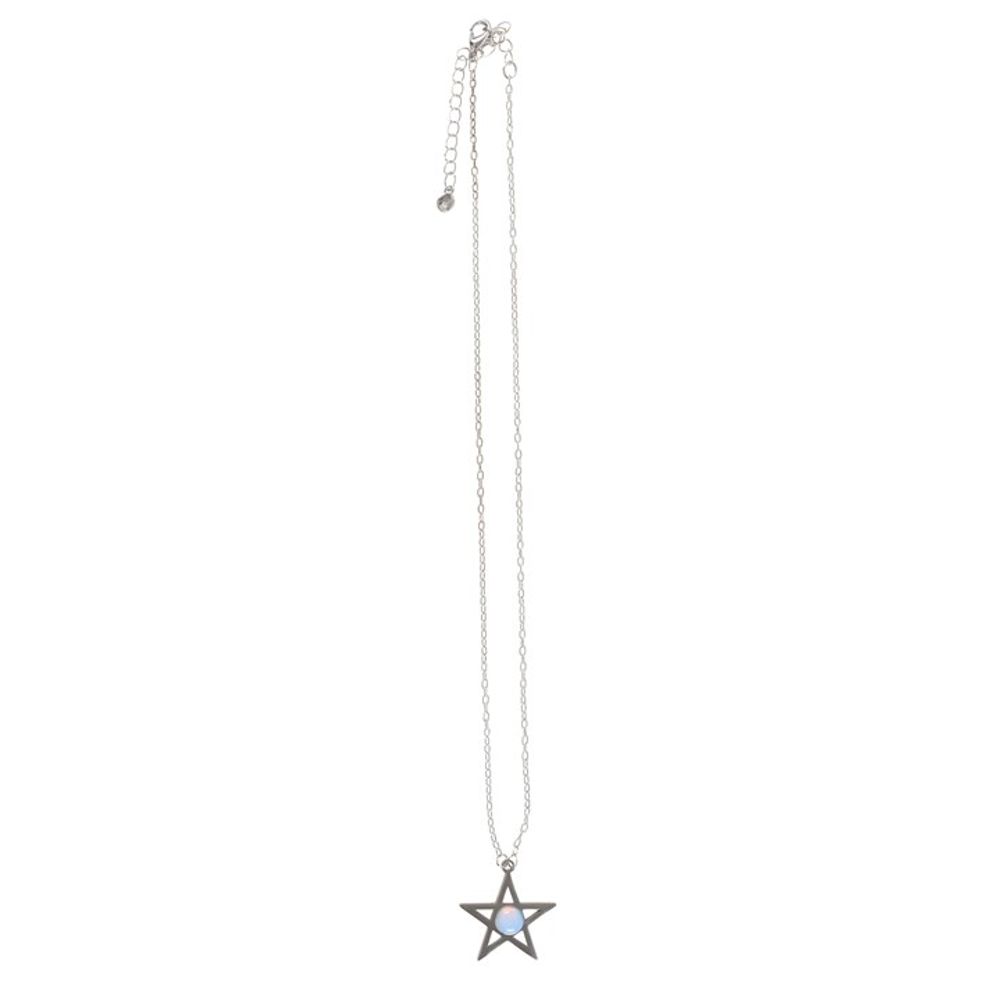 Opalite Star Necklace Card N/A