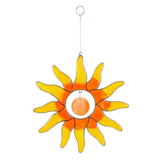 Orange Sun Suncatcher N/A