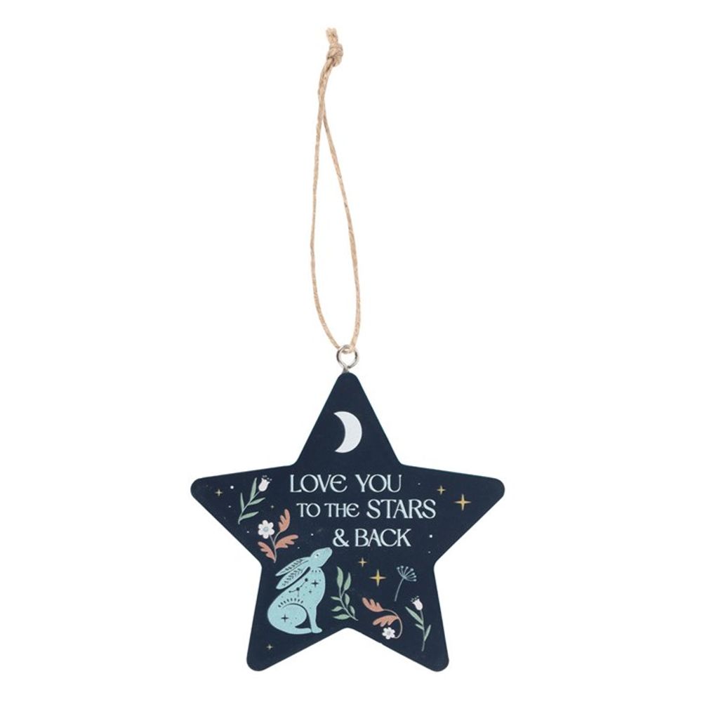 Love You to the Stars and Back Hare Hanging Decoration N/A