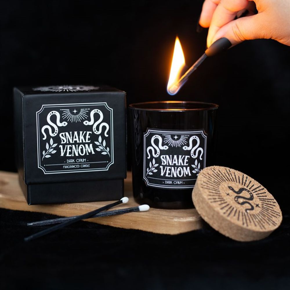 Snake Venom Dark Opium Candle N/A