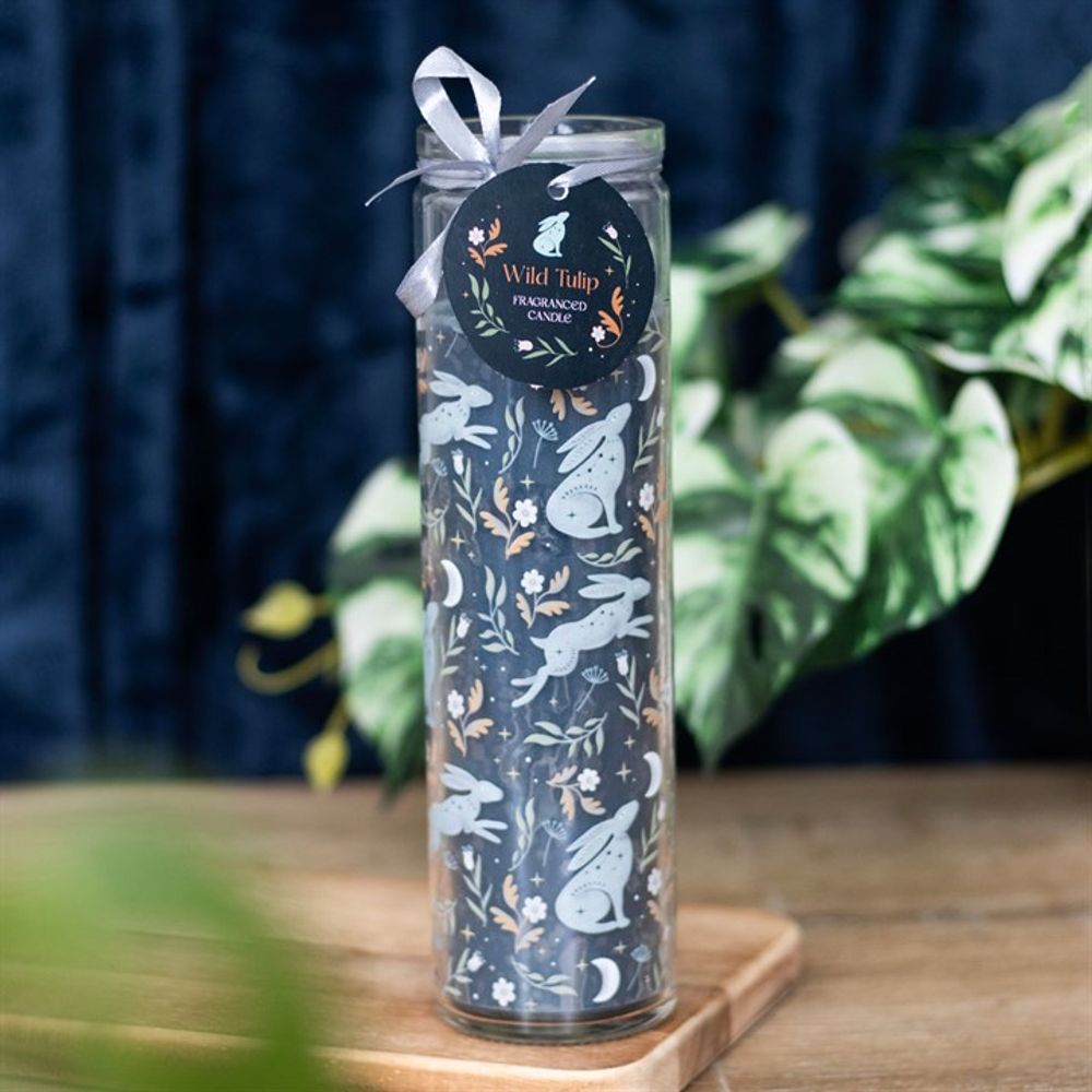 Midnight Hare Wild Tulip Tube Candle N/A