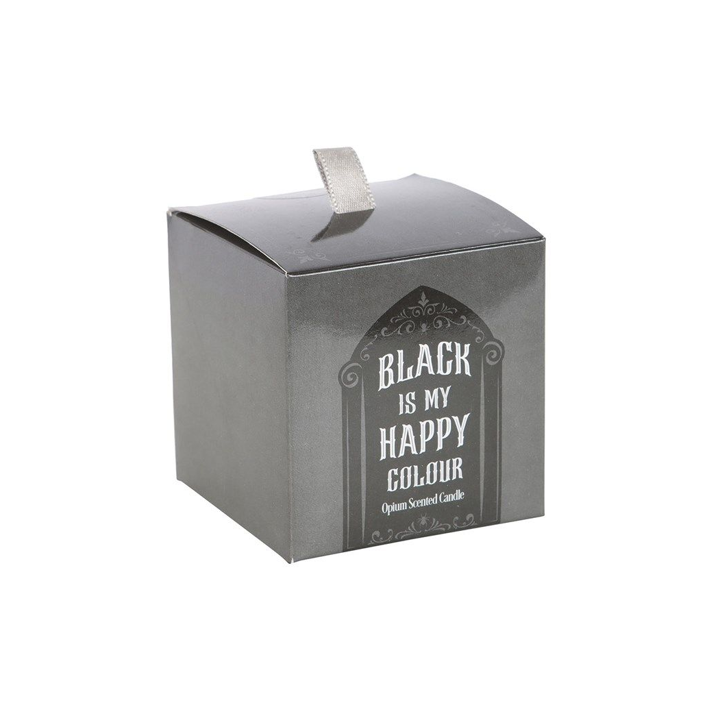 Black is My Happy Colour Opium Candle N/A