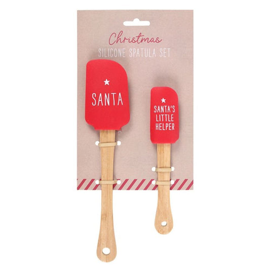 Santa's Helper Silicone Spatula Set N/A