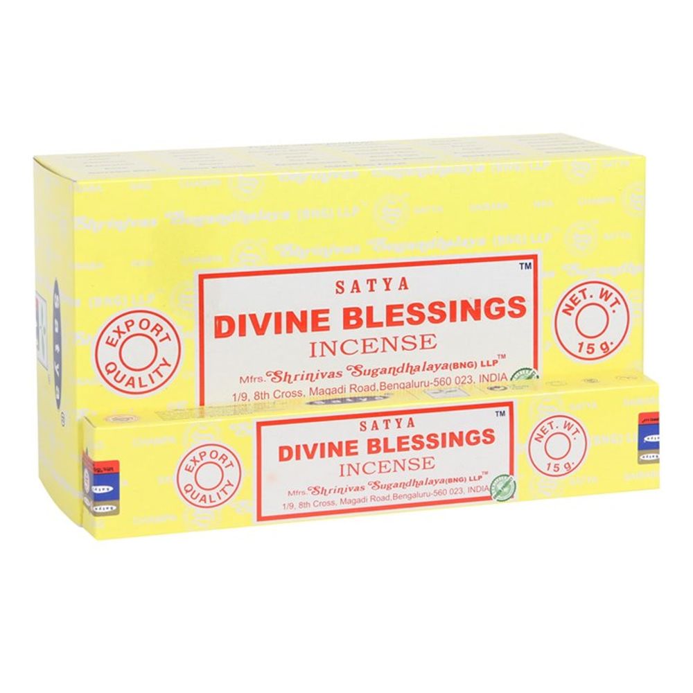 12 Packs Divine Blessings Incense Sticks by Satya N/A