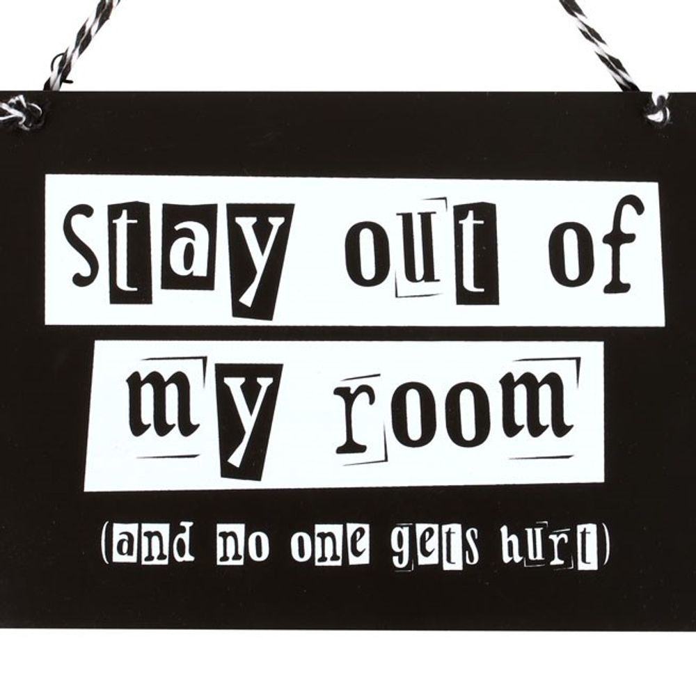 Stay Out of My Room Hanging Sign N/A