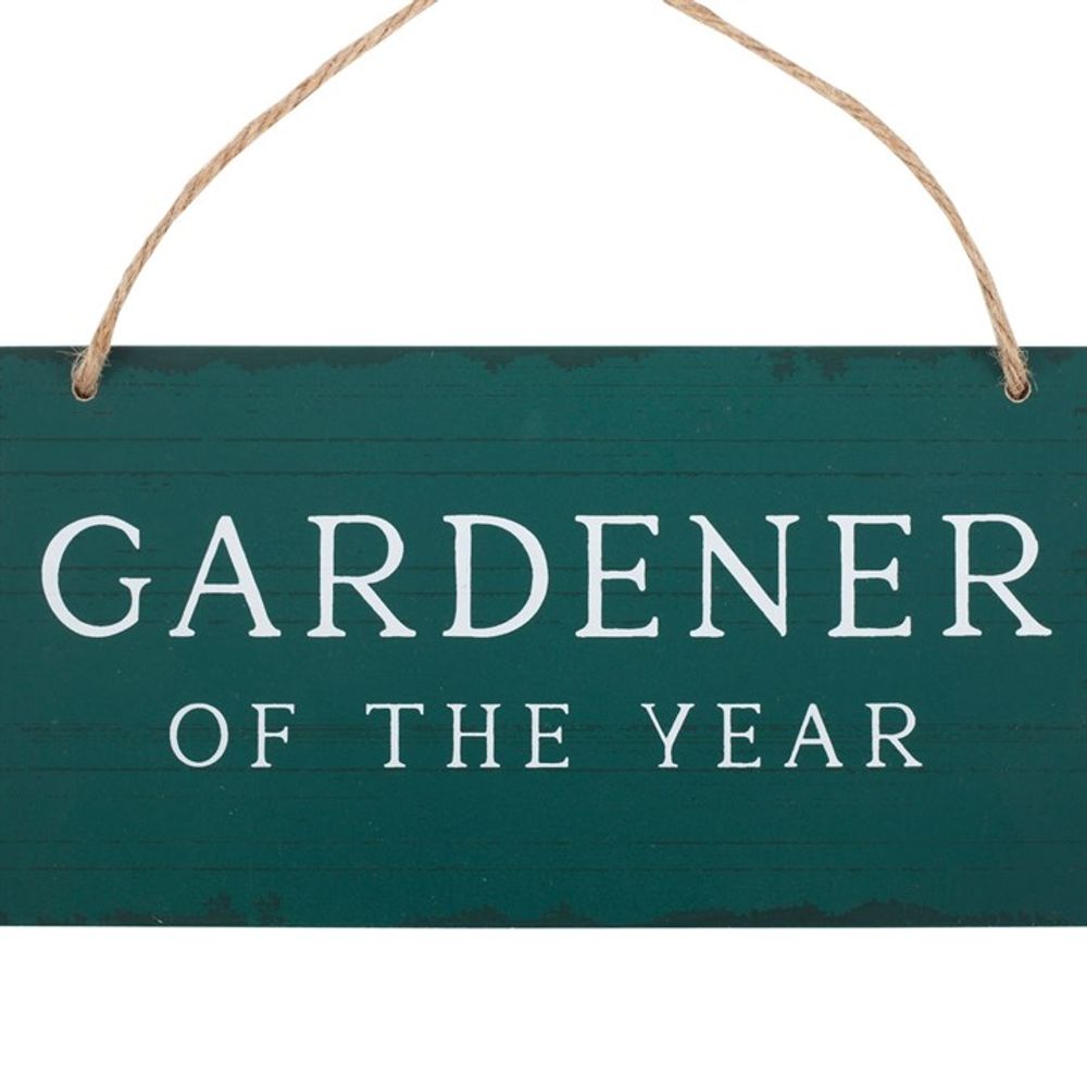 Gardener of the Year Hanging Sign N/A