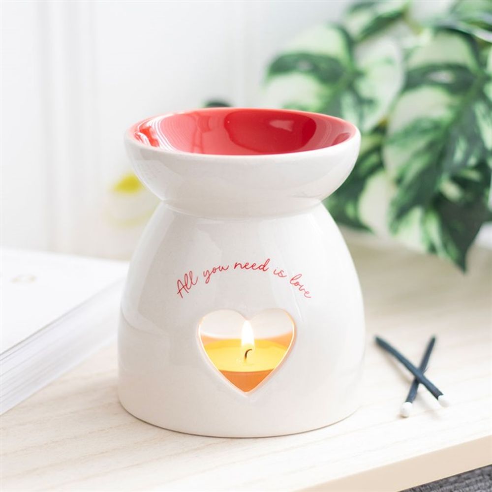 All You Need is Love Heart Oil Burner N/A