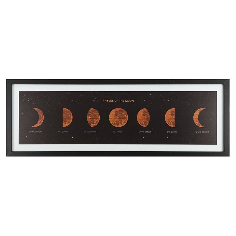 Moon Phases Print in Frame N/A