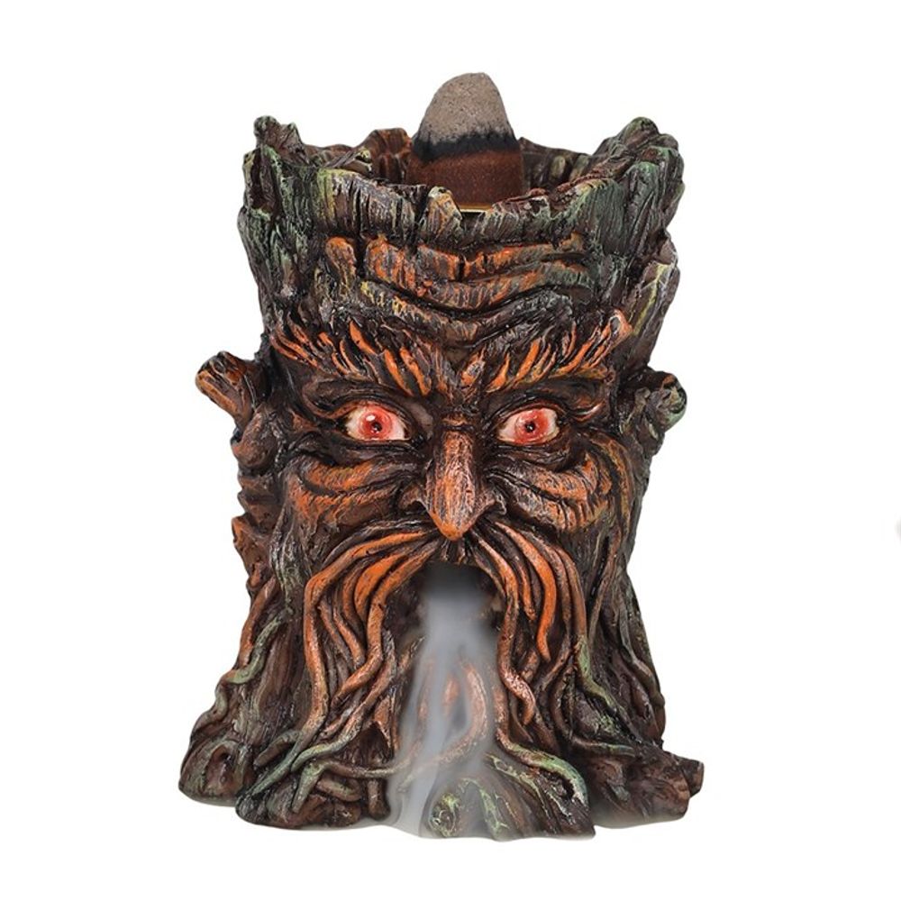 Small Green Man Backflow Incense Burner N/A