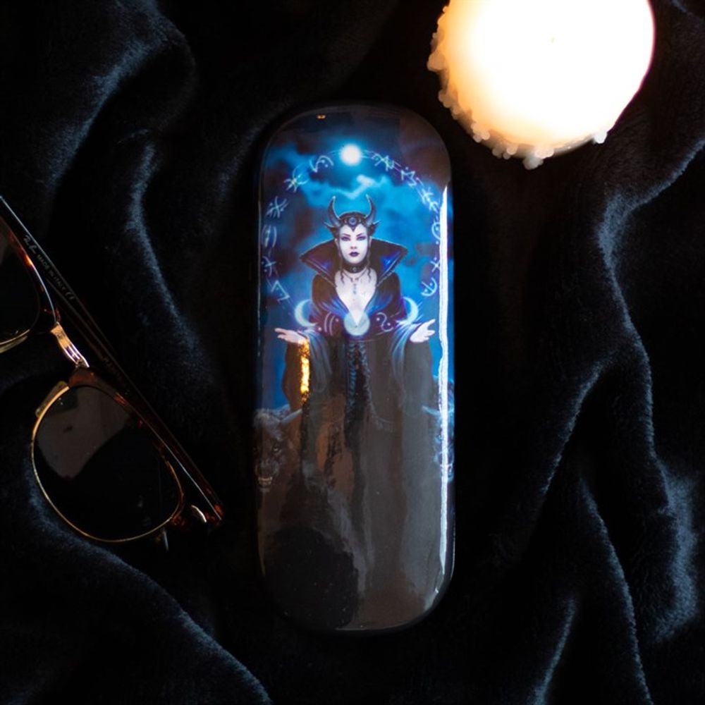 Moon Witch Glasses Case by Anne Stokes N/A