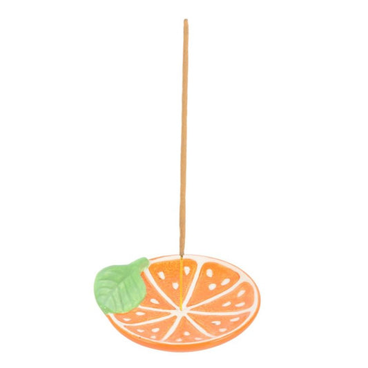 Orange Slice Incense Stick Holder N/A