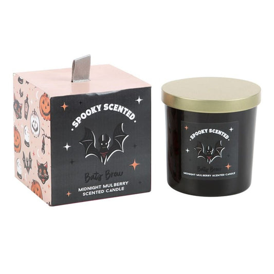 Bats Brew Midnight Mulberry Candle N/A