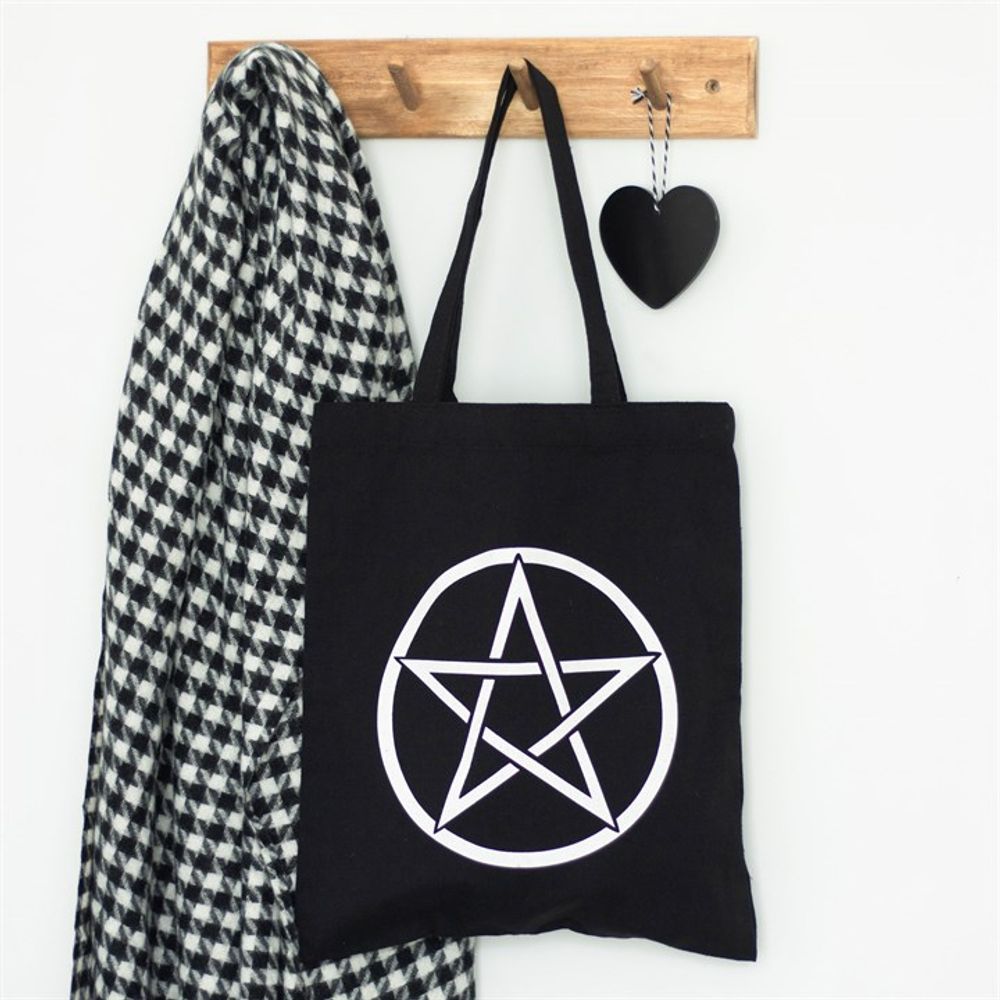 Pentagram Polycotton Tote Bag N/A