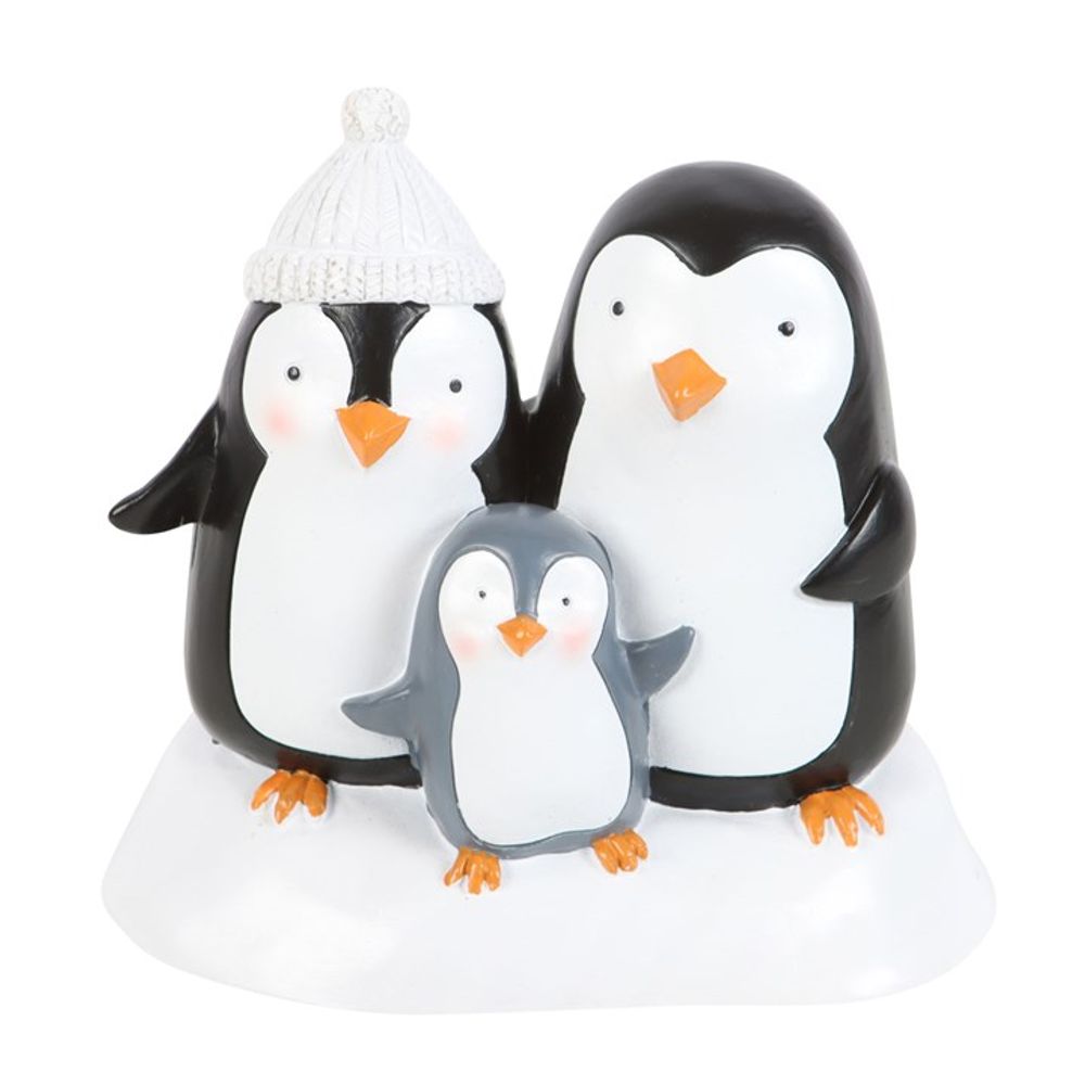 Penguin Family Resin Ornament N/A