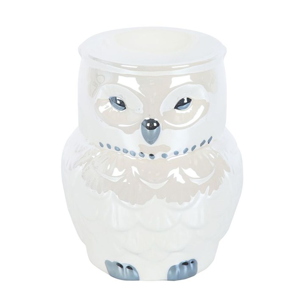 Owl Shaped Iridescent Oil Burner N/A