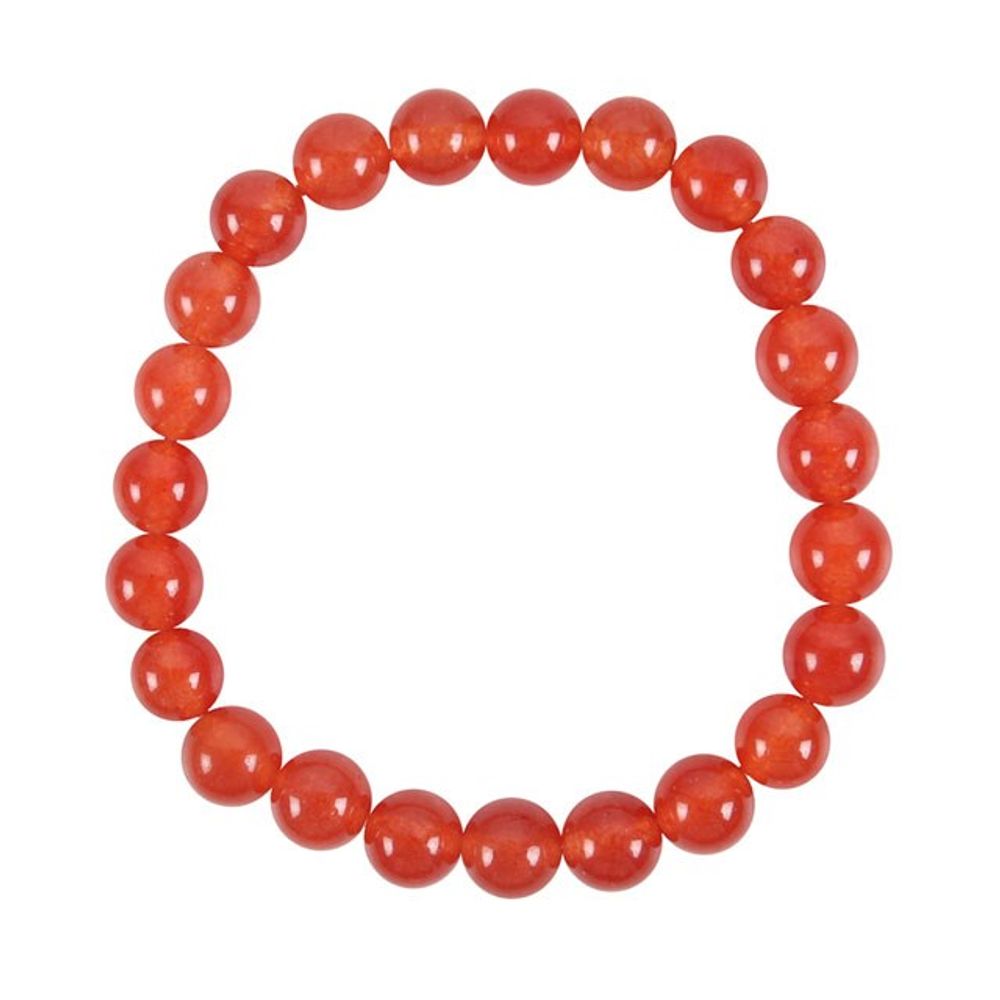 Sacral Chakra Carnelian Gemstone Bracelet N/A