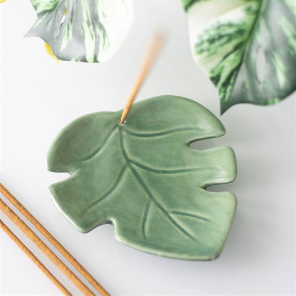 Palm Leaf Incense Stick Holder N/A