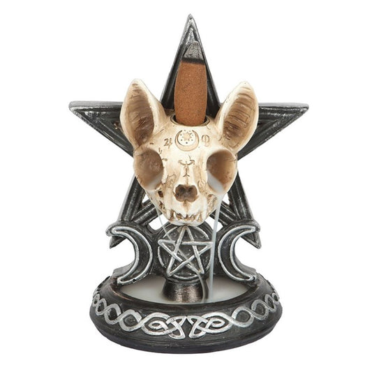 Ouija Cat Backflow Incense Burner N/A