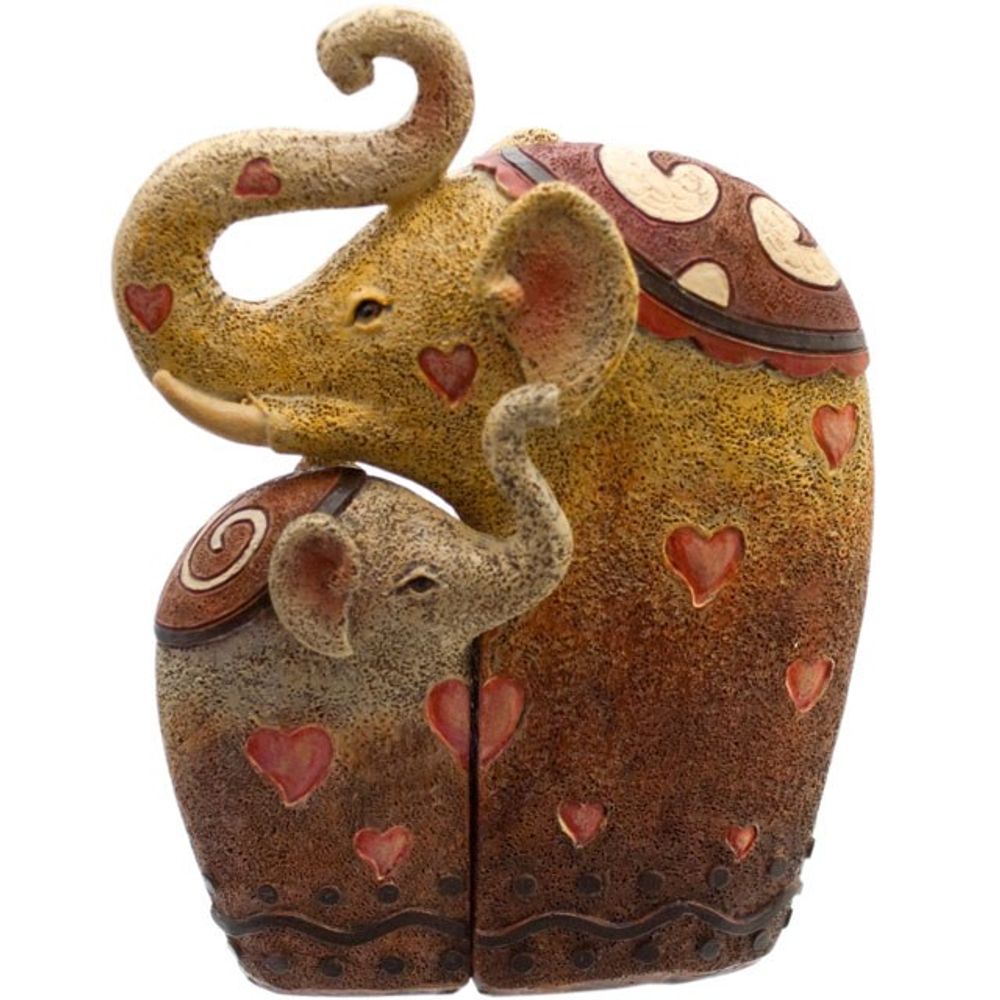 Elephants Resin Ornament N/A