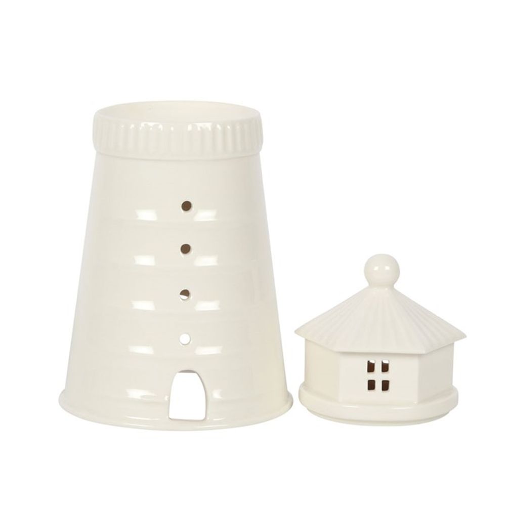 White Lighthouse Oil Burner N/A