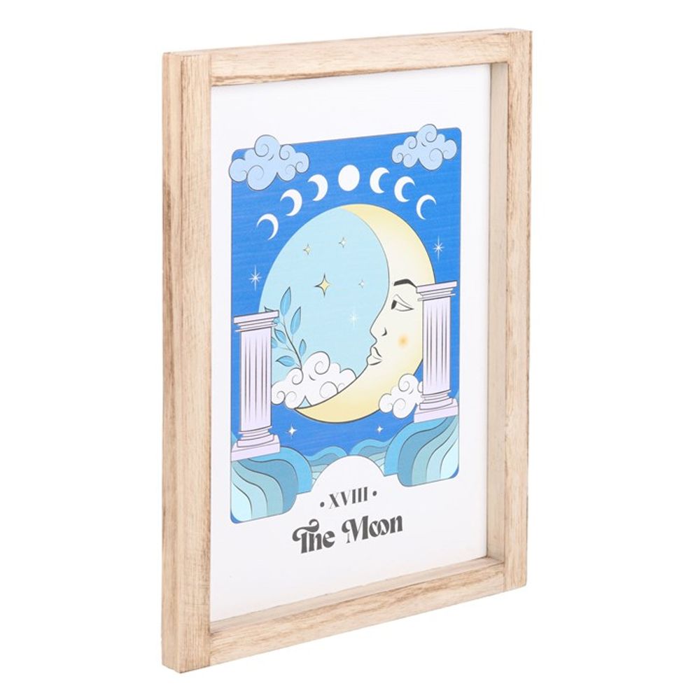 The Moon Celestial Framed Wall Print N/A