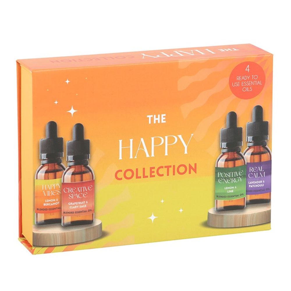 The Happy Collection Blended Essential Oil Set N/A