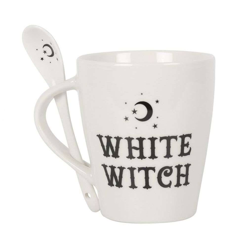 White Witch Mug and Spoon Set N/A