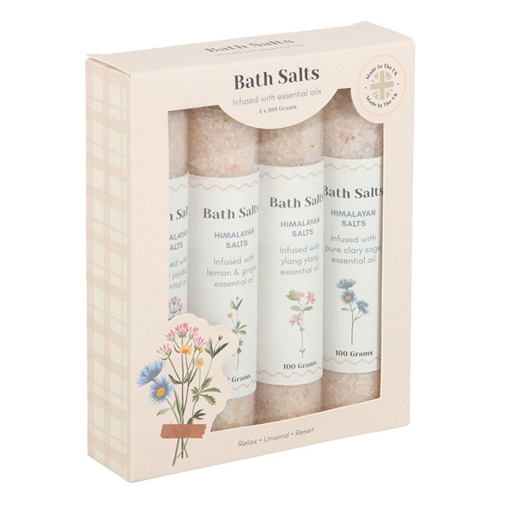 Floral Bath Salt Gift Set N/A