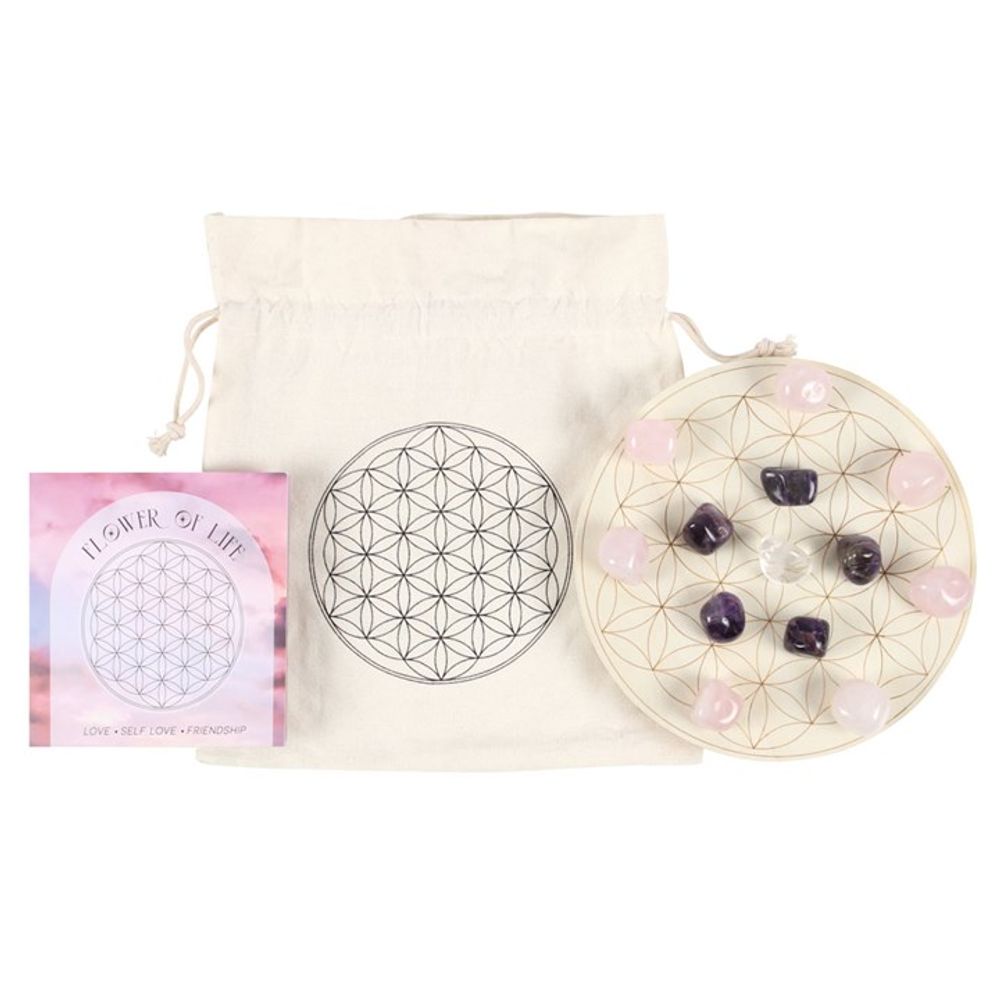 Flower of Life Crystal Grid Set N/A