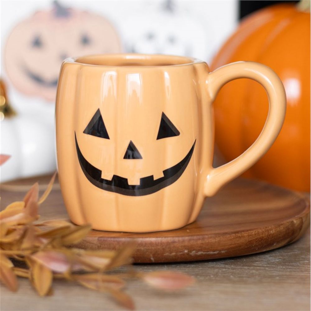 Jack-o'-Lantern Pumpkin Shaped Mug N/A