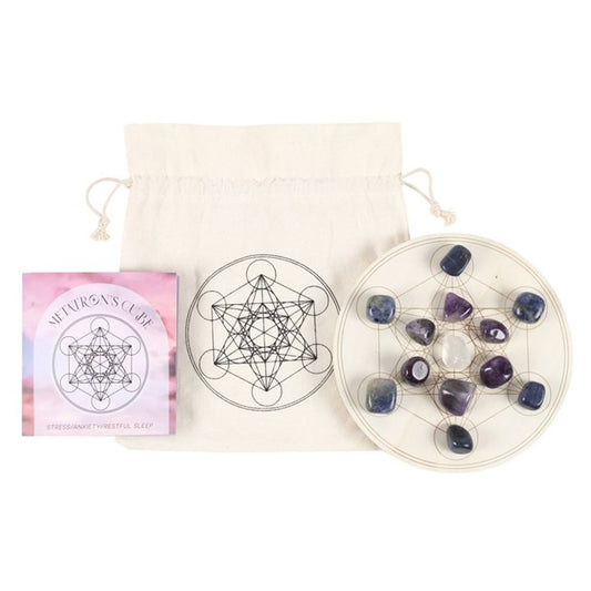 Metatron's Cube Crystal Grid Set N/A