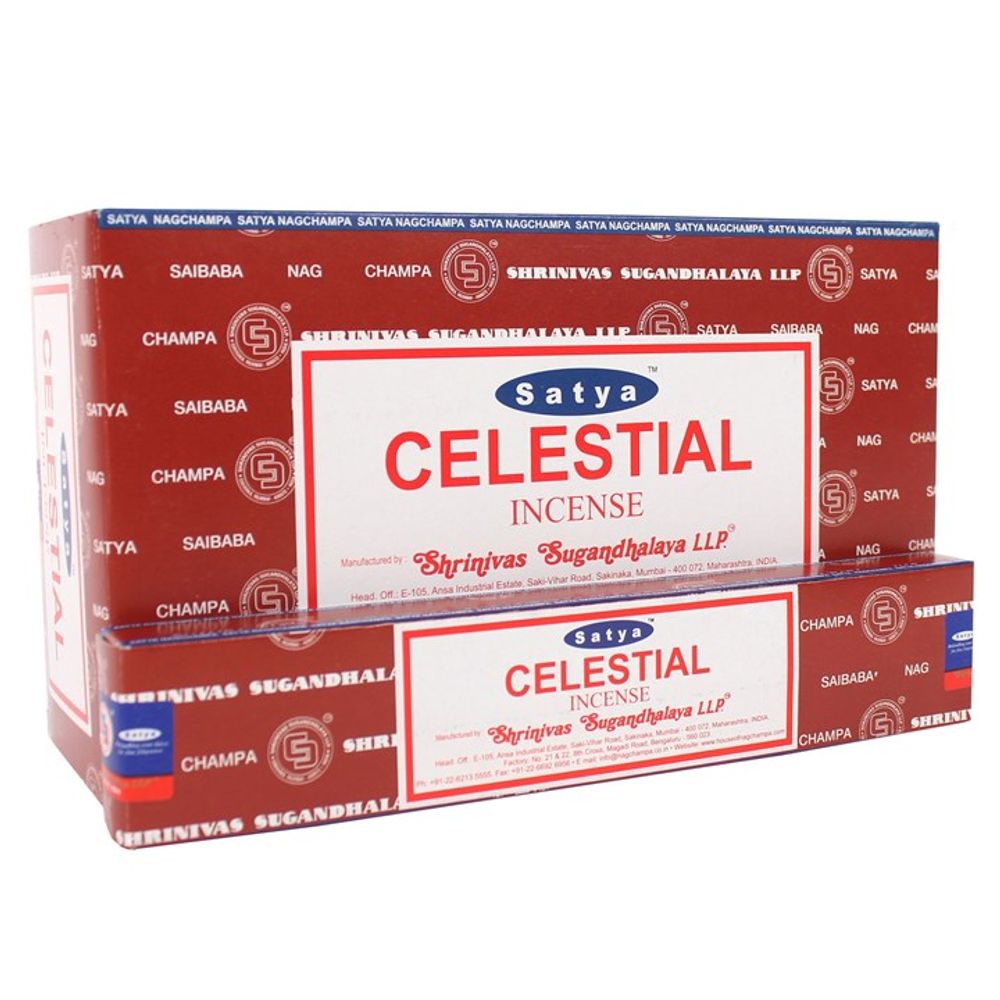 12 Packs of Celestial Incense Sticks by Satya N/A