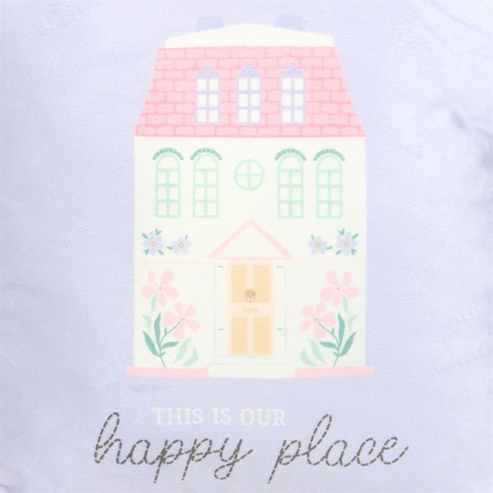 35cm Square This Is Our Happy Place Square Cushion N/A