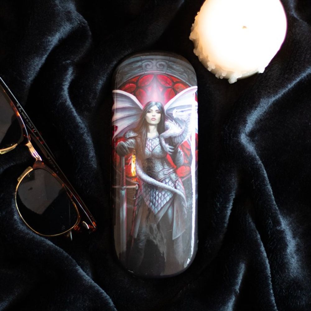 Valour Glasses Case by Anne Stokes N/A