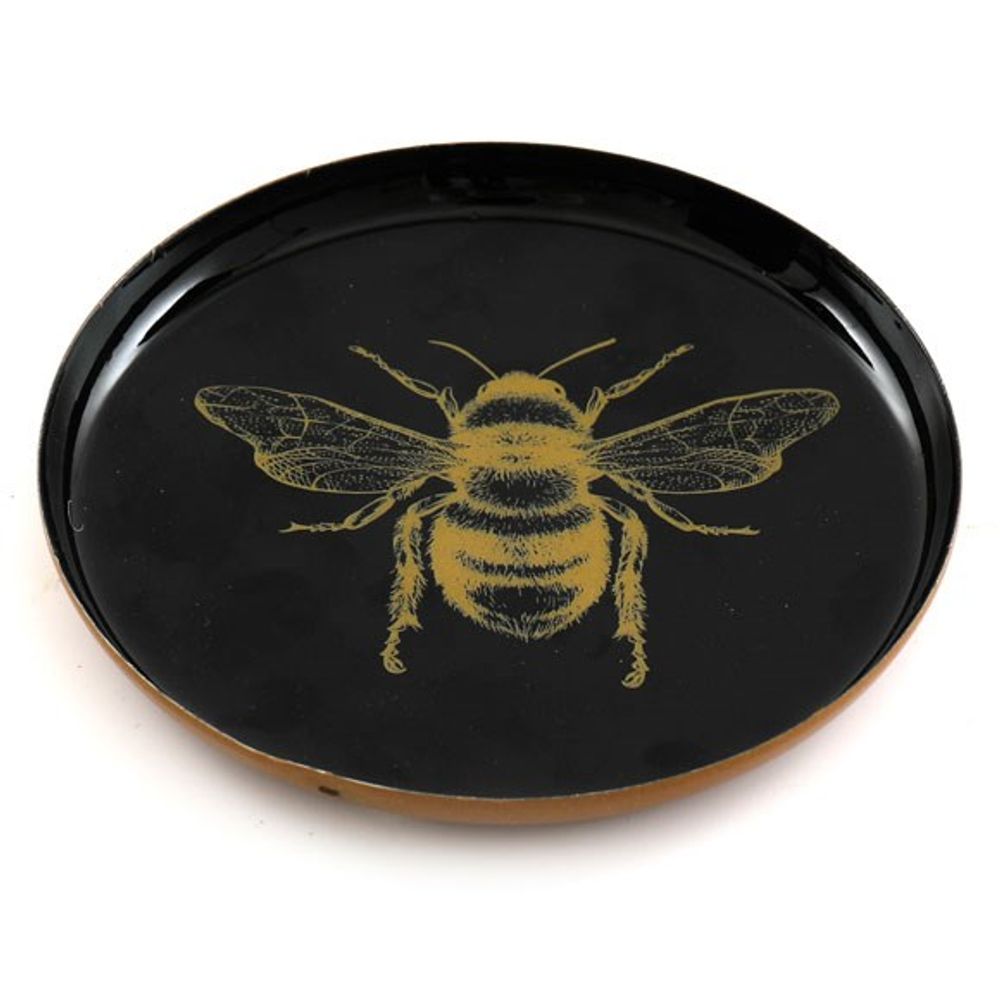 11cm Metal Bee Coaster N/A