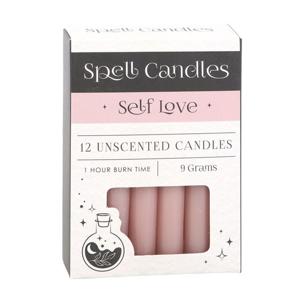 Pack of 12 Self Love Spell Candles N/A