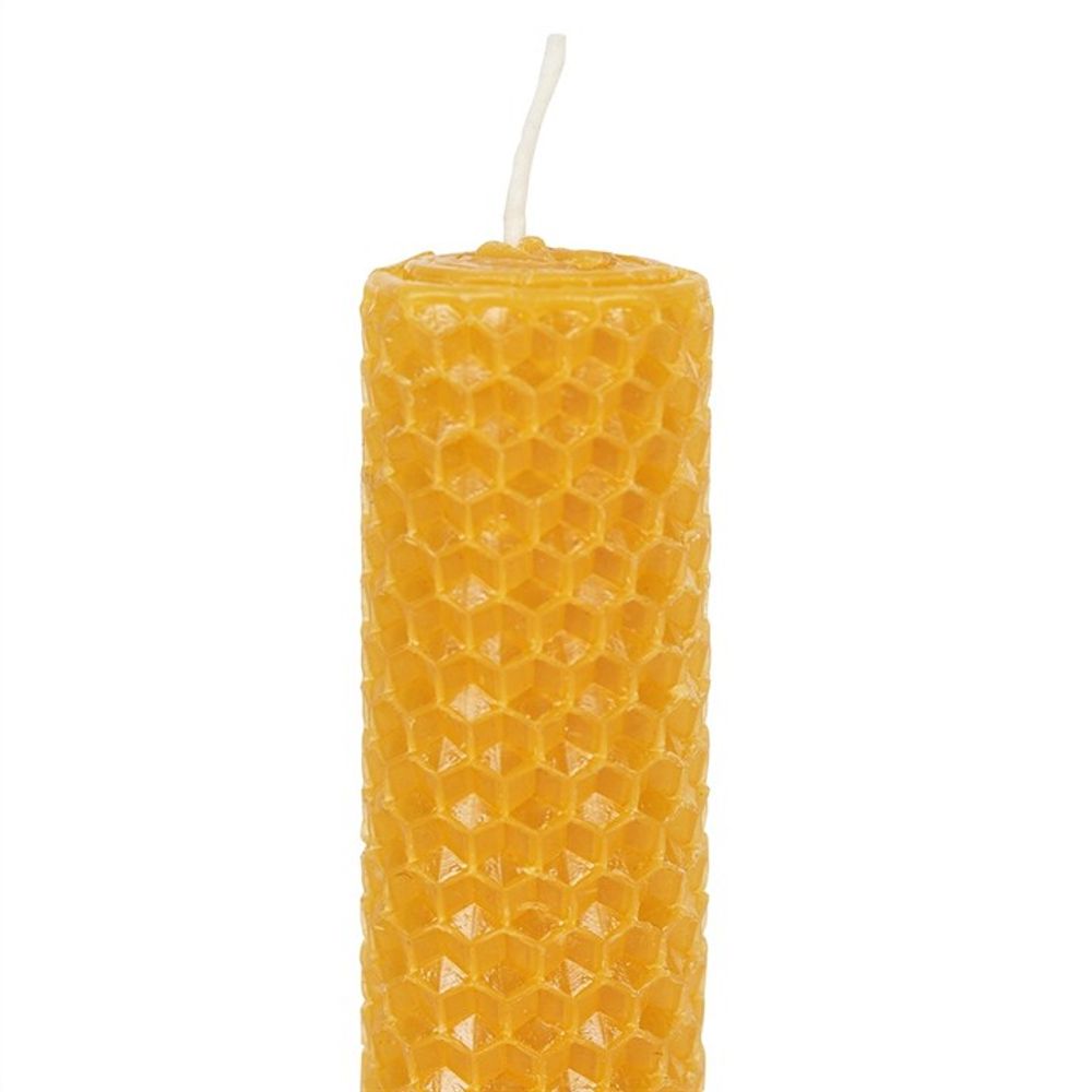 Set of 3 Beeswax Candles N/A