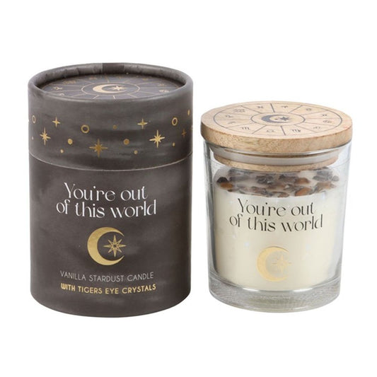 Vanilla Stardust Crystal Chip Candle N/A