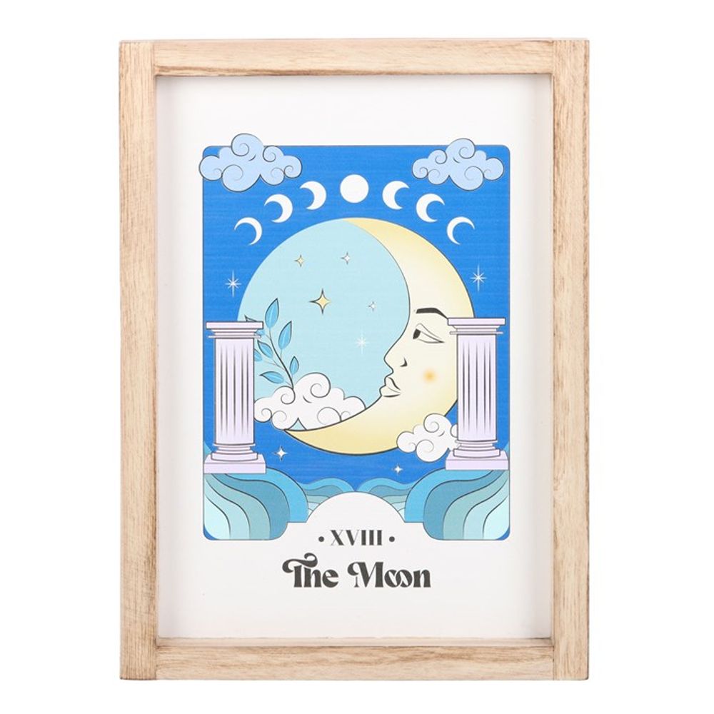 The Moon Celestial Framed Wall Print N/A