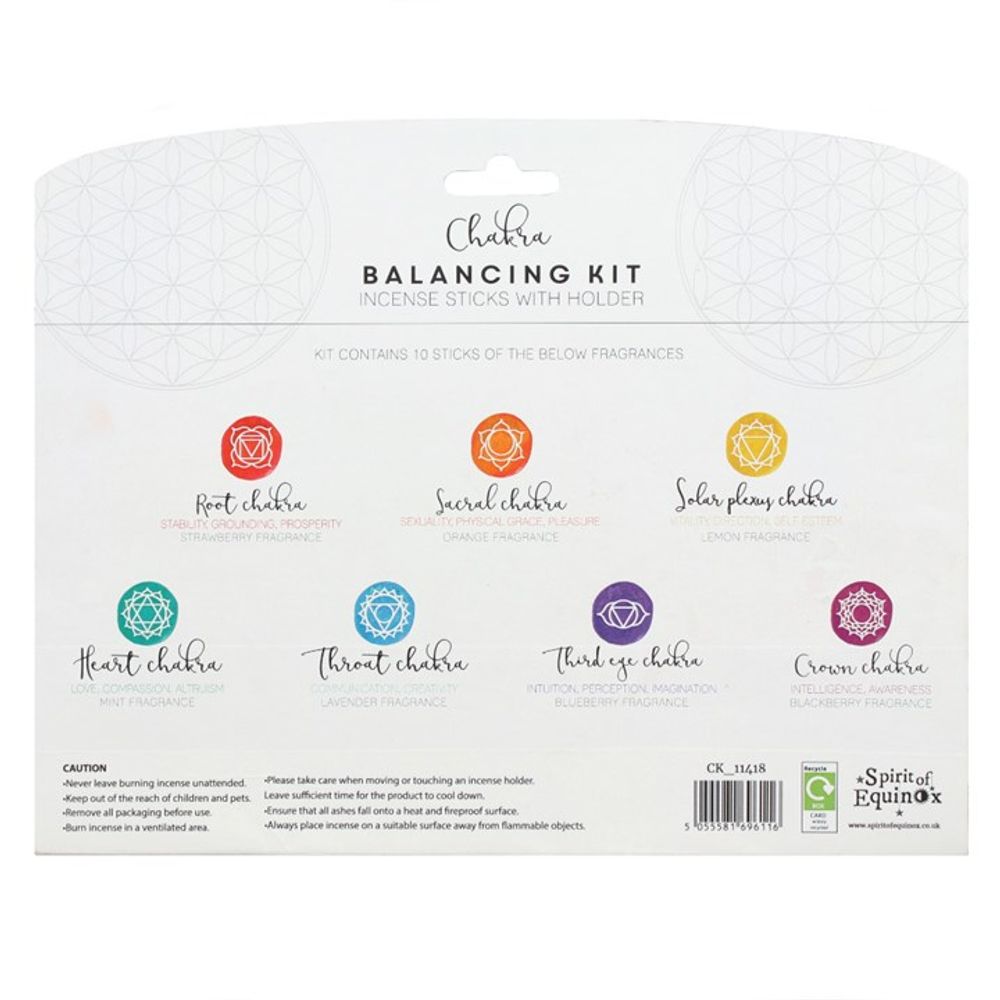 Chakra Incense Balancing Kit N/A