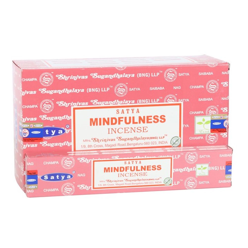 12 Packs of Mindfulness Incense Sticks by Satya N/A