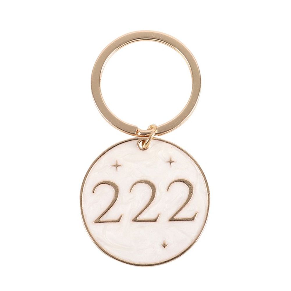 222 Angel Number Keyring N/A