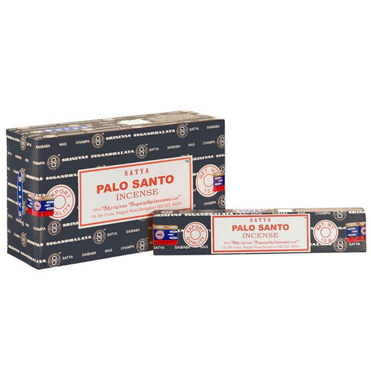 Set of 12 Packets of Palo Santo Incense Sticks by Satya N/A