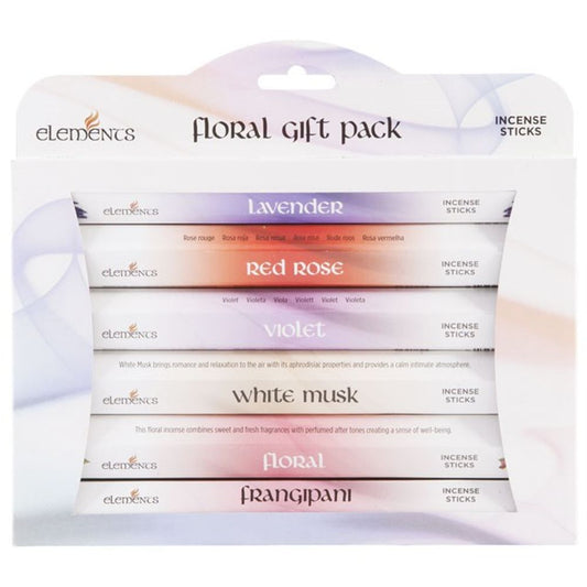 Elements Floral Fragrances Incense Stick Gift Pack N/A