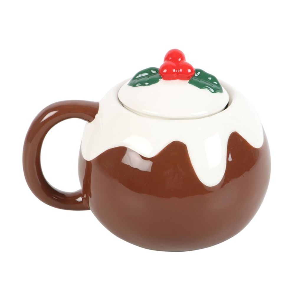 Christmas Pudding Shaped Mug N/A