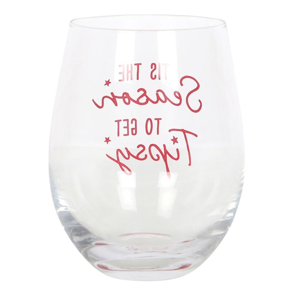 Season to Get Tipsy Stemless Glass N/A