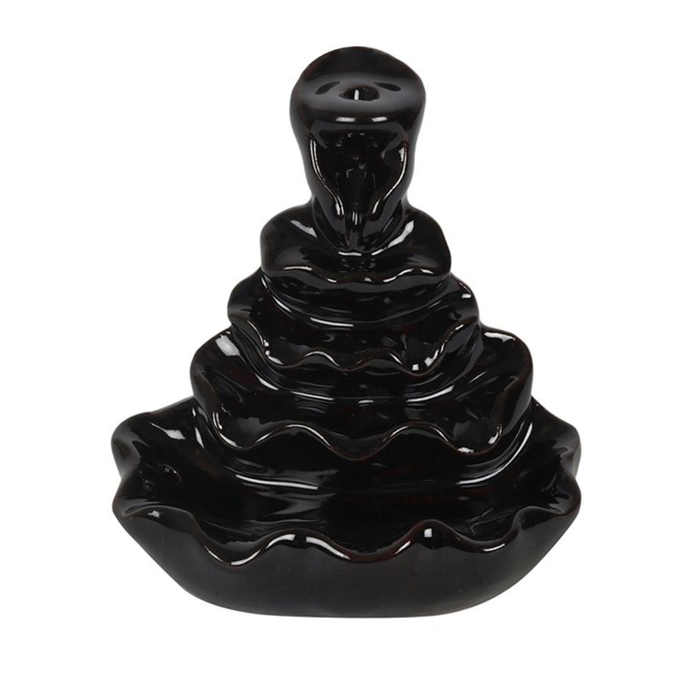 4-Tier Ripple Backflow Incense Burner N/A