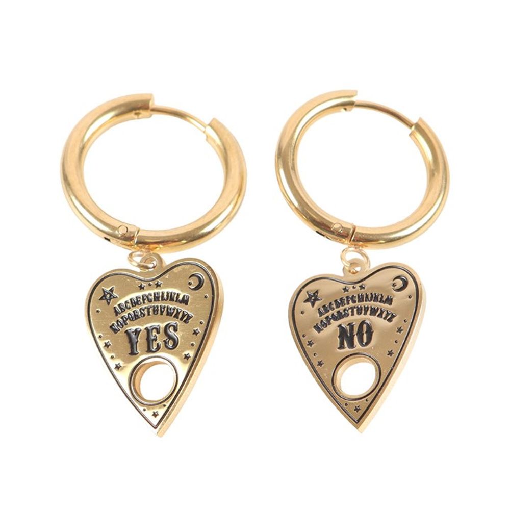 Talking Board Planchette Earrings N/A