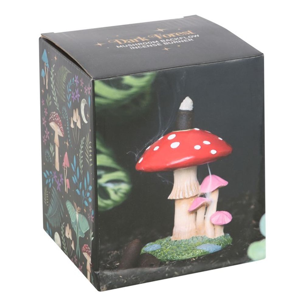 Mushroom Backflow Incense Burner N/A